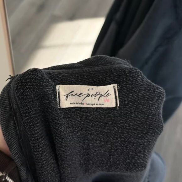 Free People Conrad Pullover Black - Picture 3 of 4